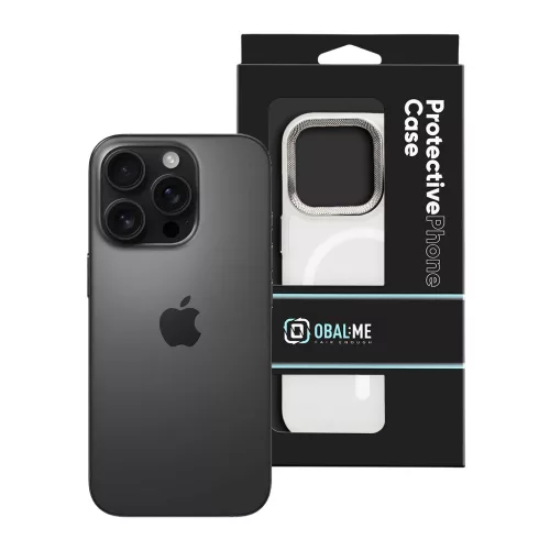 OBAL:ME MagNetix Lumen tok Apple iPhone 16 Pro készülékhez jégszínű