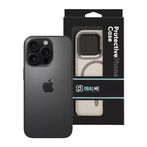 OBAL:ME MagNetix Lumen tok Apple iPhone 16 Pro készülékhez grafit
