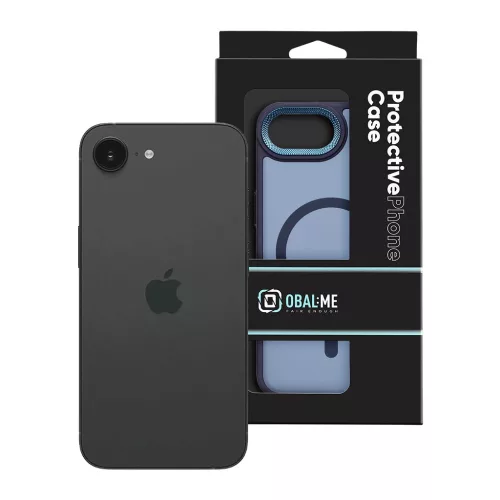 OBAL:ME MagNetix Lumen tok Apple iPhone 16e/17e készülékhez tengerészkék