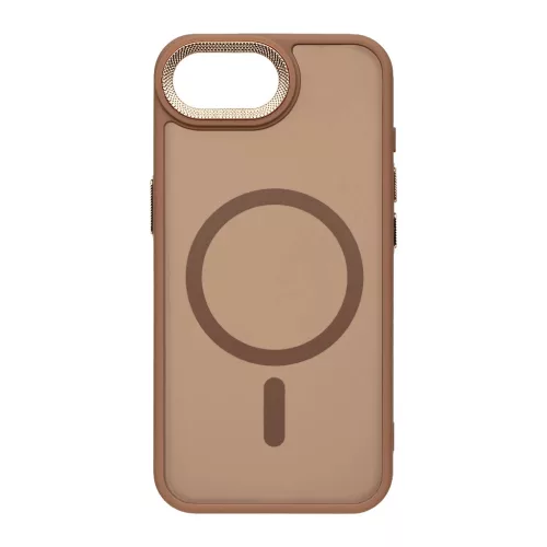 OBAL:ME MagNetix Lumen tok Apple iPhone 16e/17e készülékhez barnásszürke