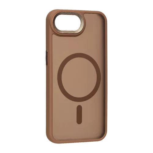 OBAL:ME MagNetix Lumen tok Apple iPhone 16e/17e készülékhez barnásszürke