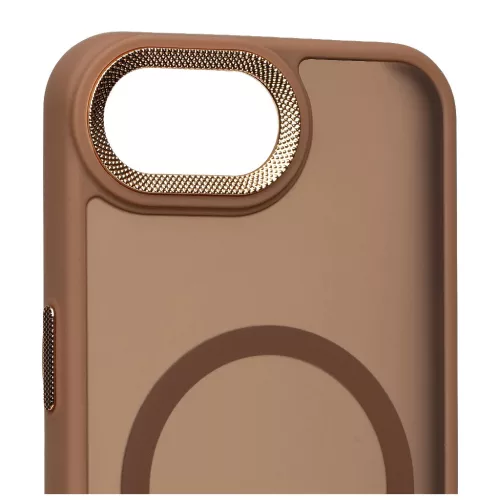OBAL:ME MagNetix Lumen tok Apple iPhone 16e/17e készülékhez barnásszürke