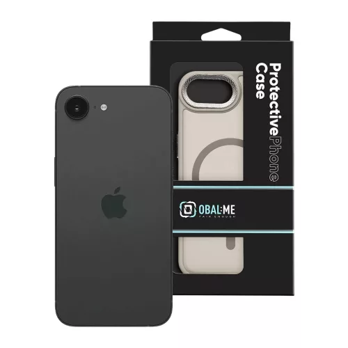 OBAL:ME MagNetix Lumen tok Apple iPhone 16e/17e készülékhez grafit