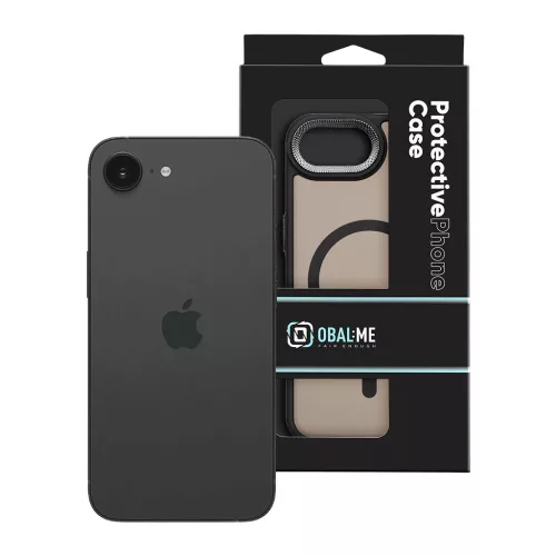 OBAL:ME MagNetix Lumen tok Apple iPhone 16e/17e készülékhez fekete