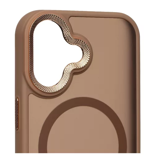 OBAL:ME MagNetix Lumen tok Apple iPhone 17 készülékhez bézses szürke