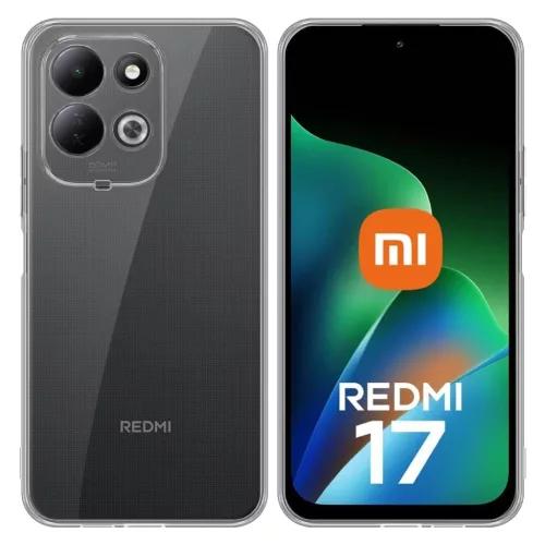 Tactical TPU tok Xiaomi Redmi 17 4G/5G készülékhez átlátszó