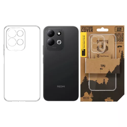 Tactical TPU tok Xiaomi Redmi 17 4G/5G készülékhez átlátszó