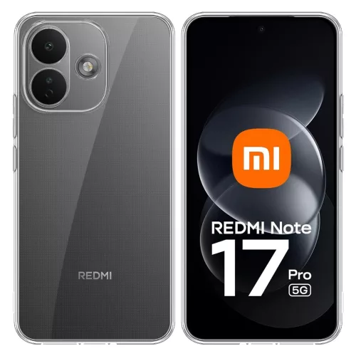 Tactical TPU tok Xiaomi Redmi Note 17 Pro 5G készülékhez átlátszó