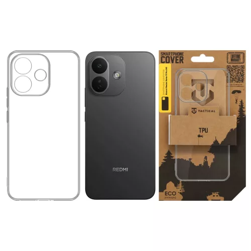 Tactical TPU tok Xiaomi Redmi Note 17 Pro 5G készülékhez átlátszó