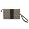 Guess 4G Stripe PU műbőr fém logós táska barna