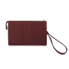 Guess PU 4G Peony Stripe Metal Logo kézitáska bordó