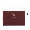 Guess PU 4G Peony Stripe Metal Logo kézitáska bordó