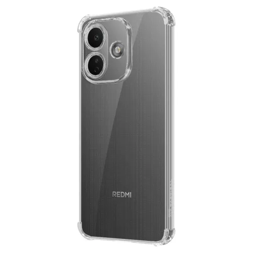 Tactical TPU Plyo tok Xiaomi Redmi Note 17 Pro 5G készülékhez, átlátszó